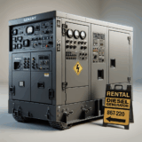 Dieselaggregaat huren voor tijdelijk stroomgebruik